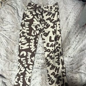 Brown design PACSUN JEANS